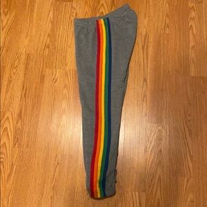 5 Stripe Sweatpants - Heather Grey